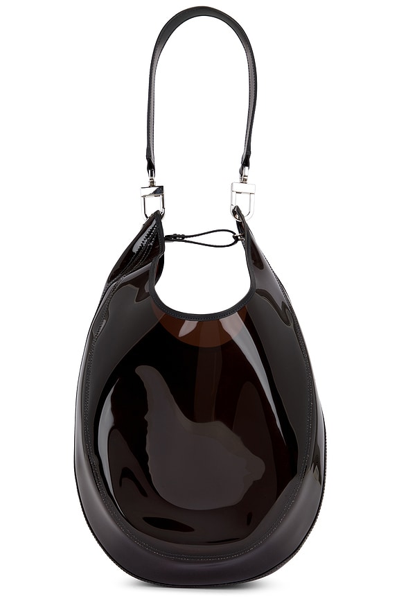 view 2 of 4 BOLSO HOMBRO PVC in Chocolate