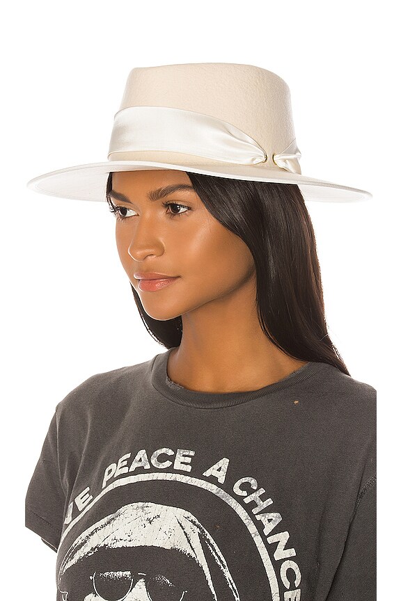 view 1 of 3 Lucien Hat in Off White