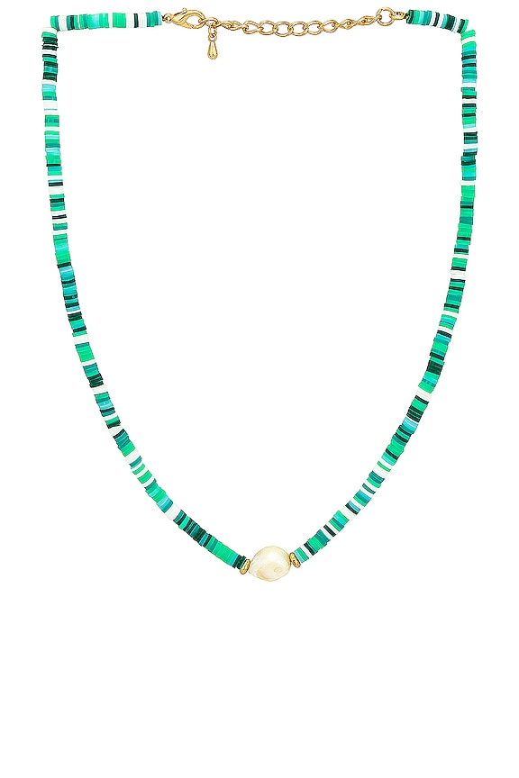 Valet Festival Necklace in Green | REVOLVE