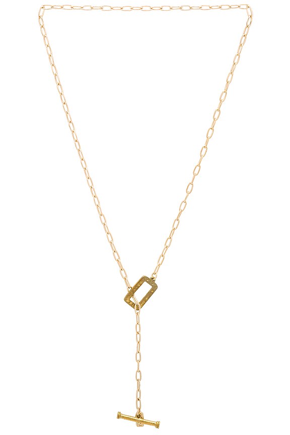 view 1 of 2 Dallas Toggle Necklace in Gold