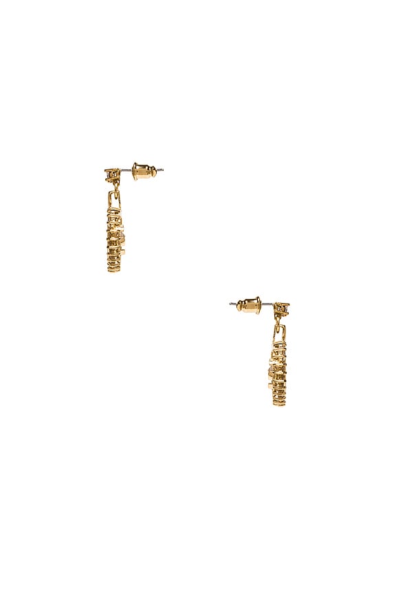 view 2 of 3 СЕРЬГИ AURA in Crystal