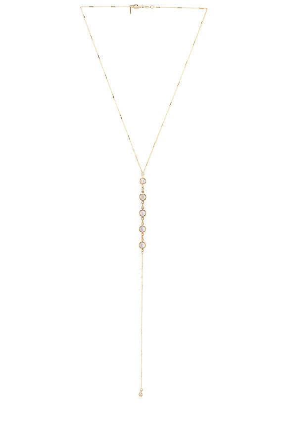 view 1 of 2 ОЖЕРЕЛЬЕ В ФОРМЕ ЛАССО LASSO in Gold