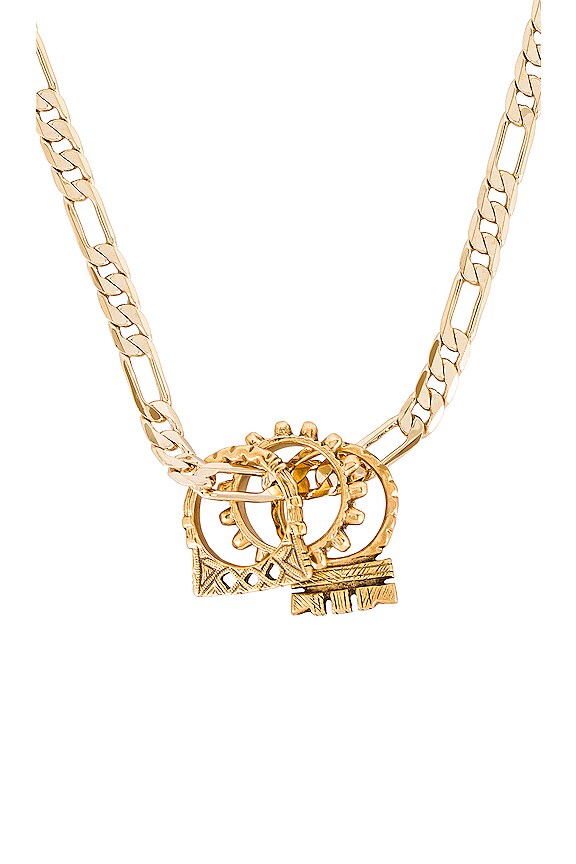 view 2 of 2 TRI-RING 목걸이 in Gold