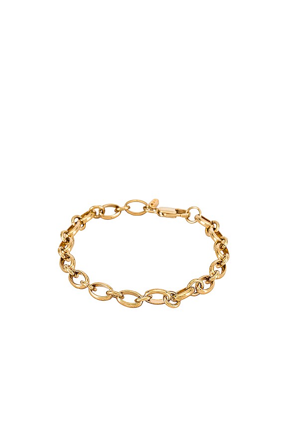 view 1 of 2 The Kiana Chain Bracelet in Gold
