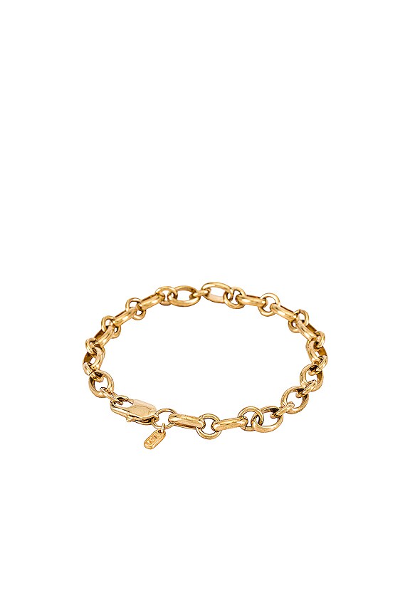 view 2 of 2 The Kiana Chain Bracelet in Gold