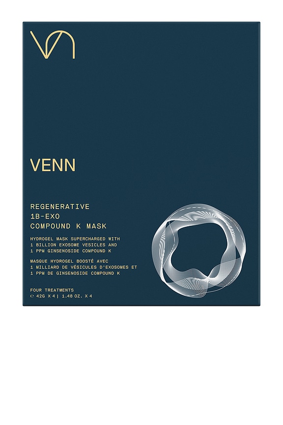 view 2 of 2 Regenerative 1B-EXO Compound K Mask 4 Treatments in 