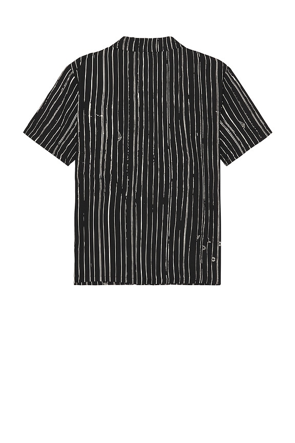 view 2 of 5 CAMISA MANGA CORTA MISTOSTONE in Black & White