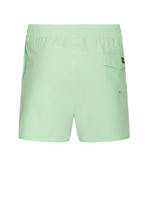 view 2 of 6 Lido Solid Swim Trunks in Jade Cream