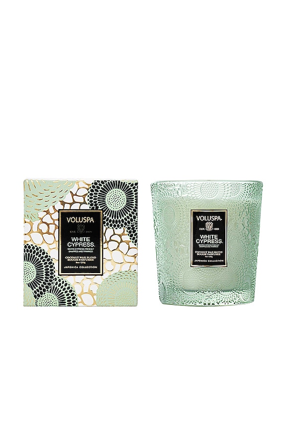 view 2 of 3 White Cypress Classic Candle in White Cypress