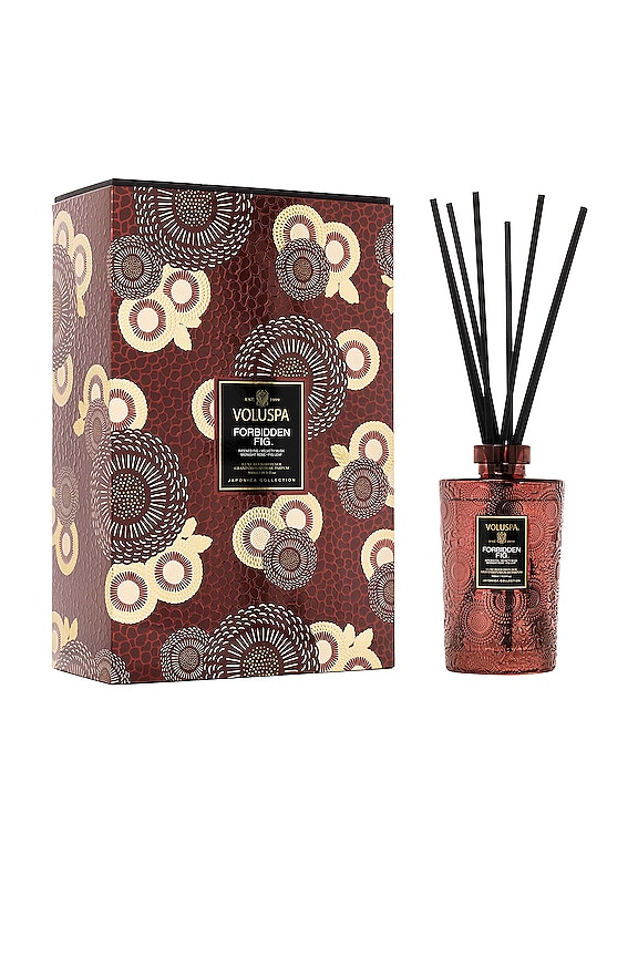 view 1 of 5 Luxe Forbidden Fig Diffuser in Forbidden Fig