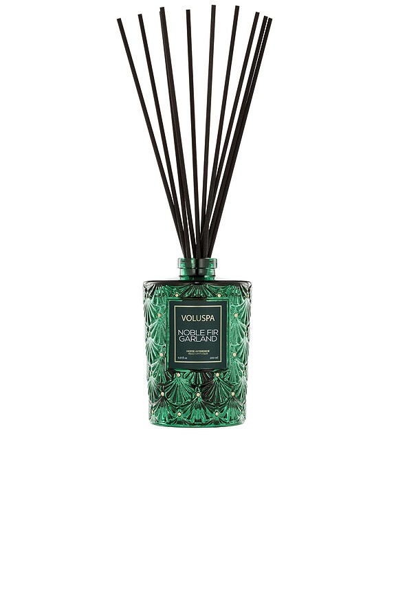 view 2 of 3 Noble Fir Garland Reed Diffuser in Noble Fir