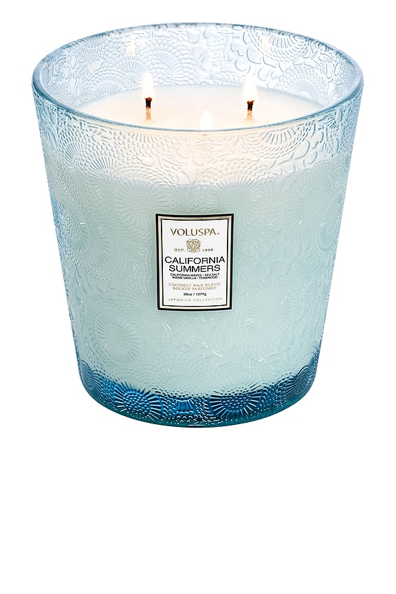 view 2 of 3 California Summers 3 Wick Hearth Candle in 