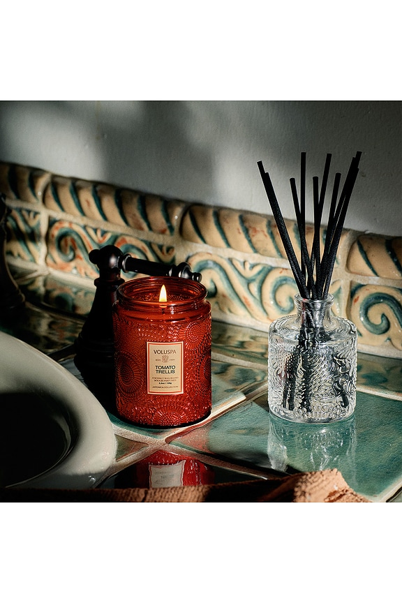 view 2 of 2 Tomato Trellis Reed Diffuser in 