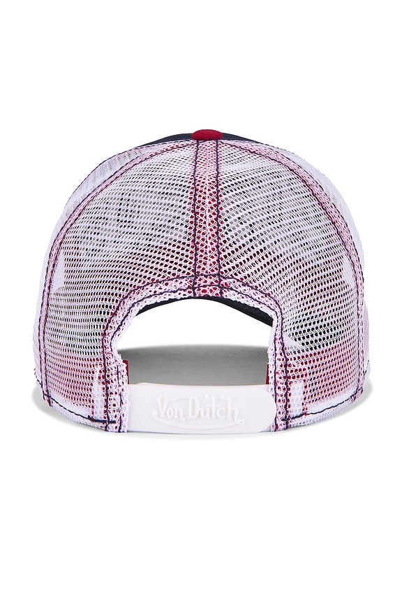 view 2 of 4 Staple Trucker Hat in Team Red