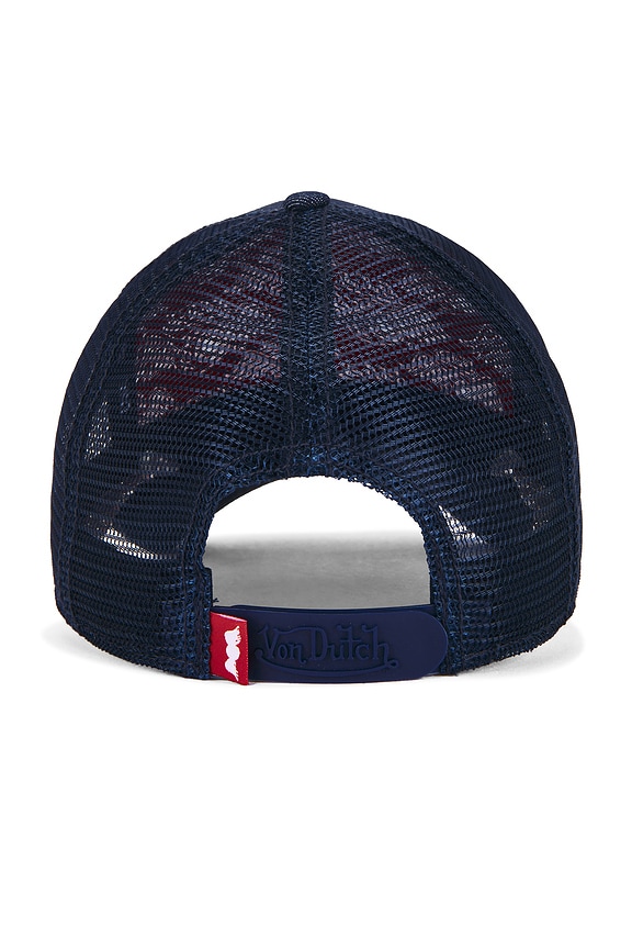 view 2 of 4 Textile Trucker Hat in Navy