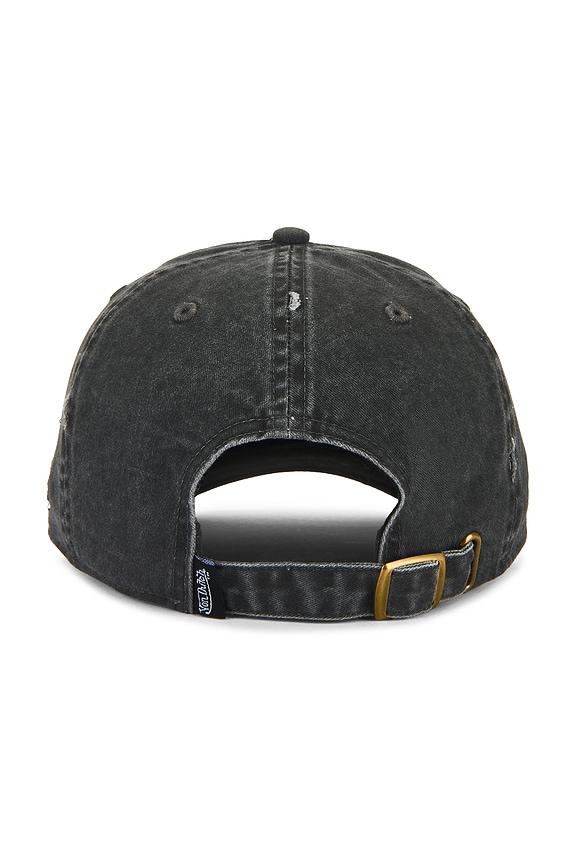 view 2 of 4 Cycled Dad Hat in Black