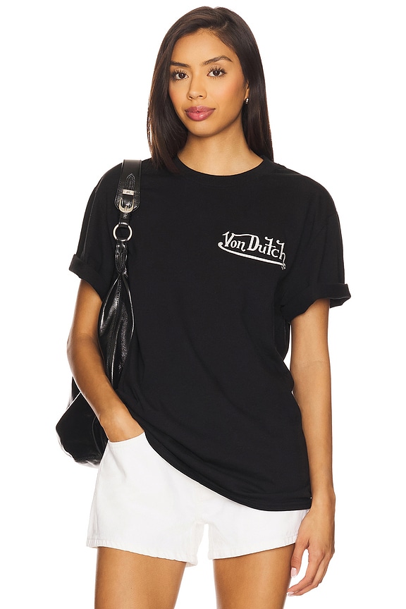 view 2 of 5 Graphic Tee in Black