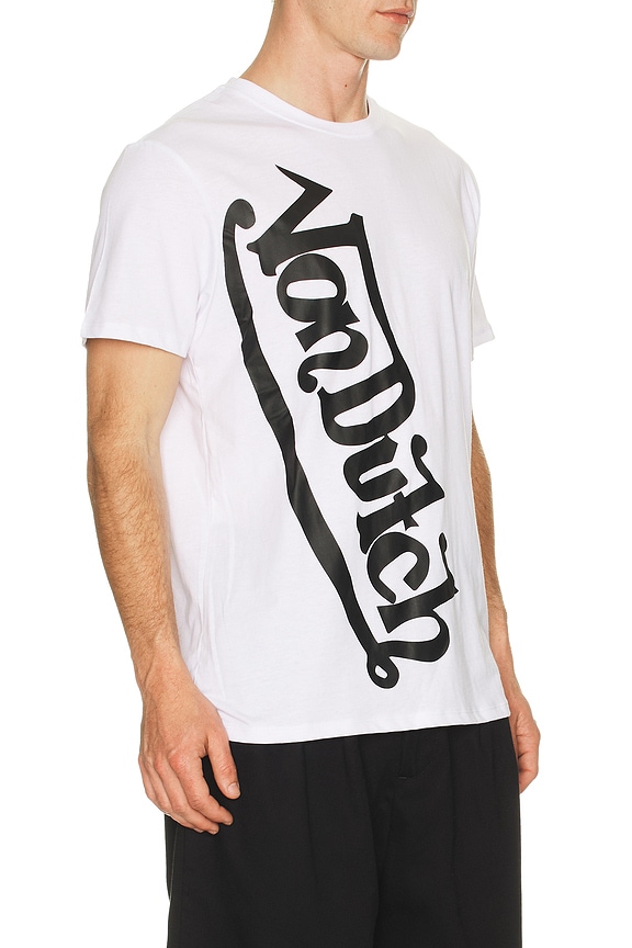 view 2 of 5 Vertical Logo Tee in Bright White
