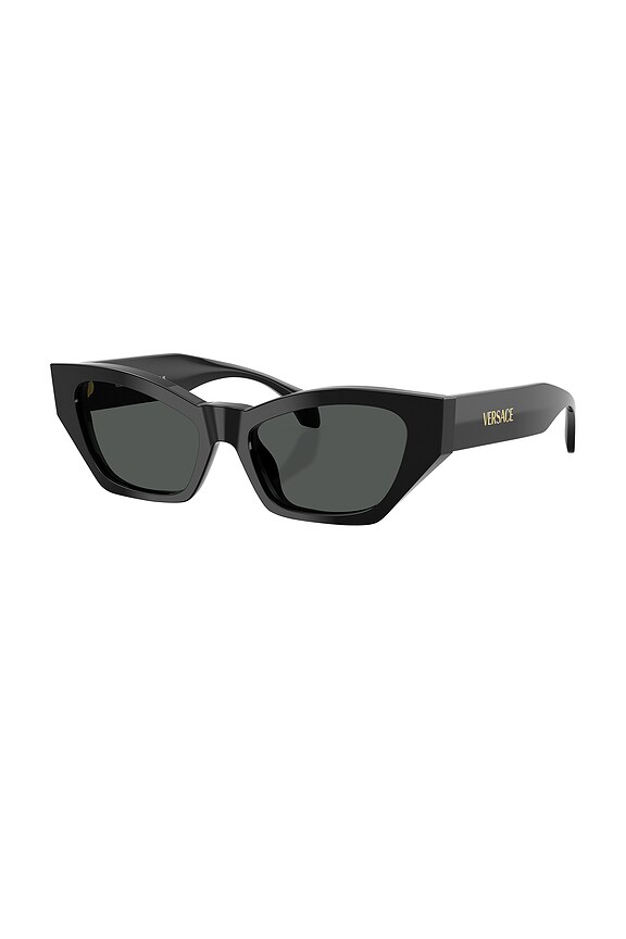 view 2 of 3 Cat Eye Sunglasses in Black
