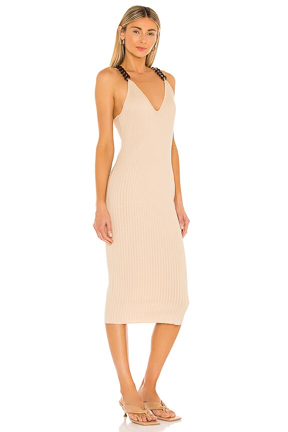 view 2 of 3 Darcy Knit Dress in Beige