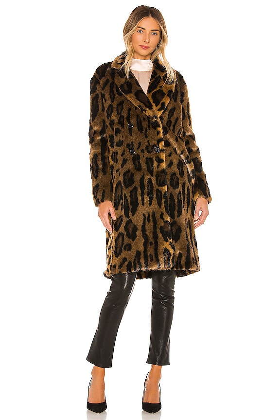 view 2 of 4 Sara Coat in Leo