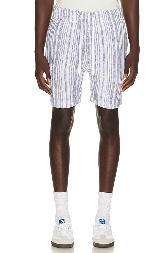 view 1 of 4 Basket Weave Shorts in Navy