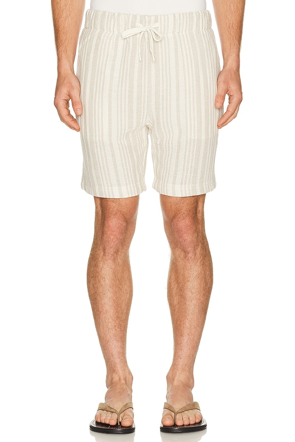 view 1 of 5 Basket Weave Shorts in Tan