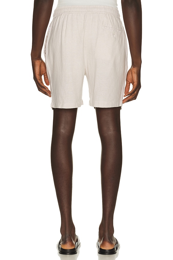 view 2 of 4 Linen Shorts in Sand