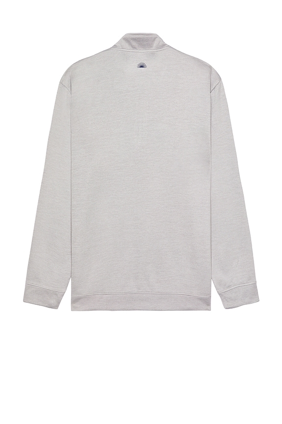 view 2 of 4 Performance Fleece Quarter Zip in Grey