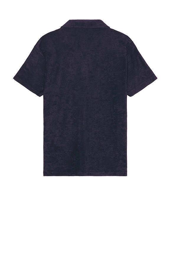 view 2 of 3 MENS SOLID TOWEL TERRY in Navy