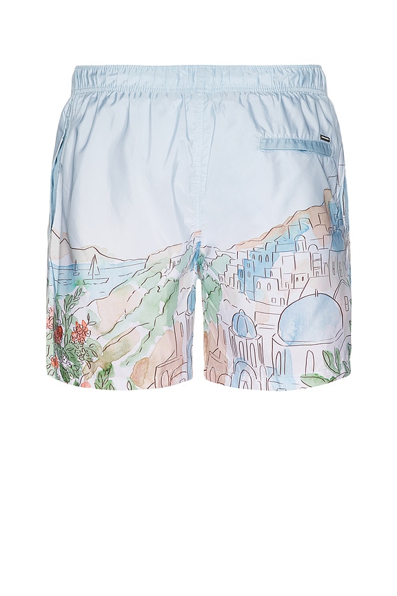 view 2 of 6 Ponji Swim Volley Swim Short in Light Blue