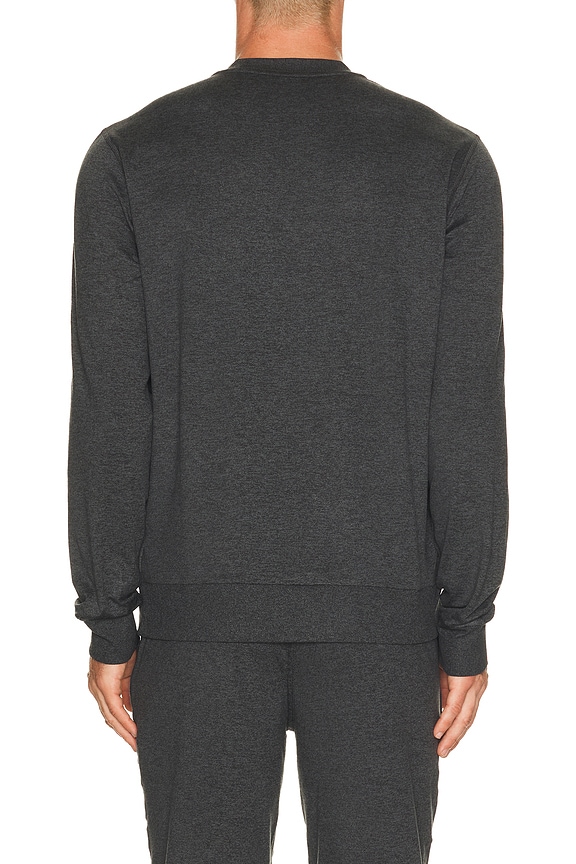view 2 of 4 Ponto Performance Crew Pullover in Charcoal Heather