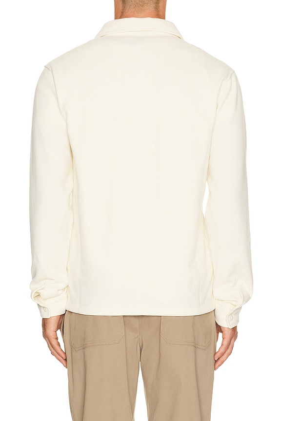 view 2 of 5 Waffle Shirt Jacket in Natural