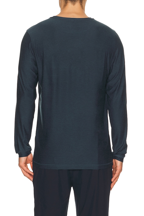 view 2 of 4 Strato Tech Long Sleeve Tee in Navy Heather