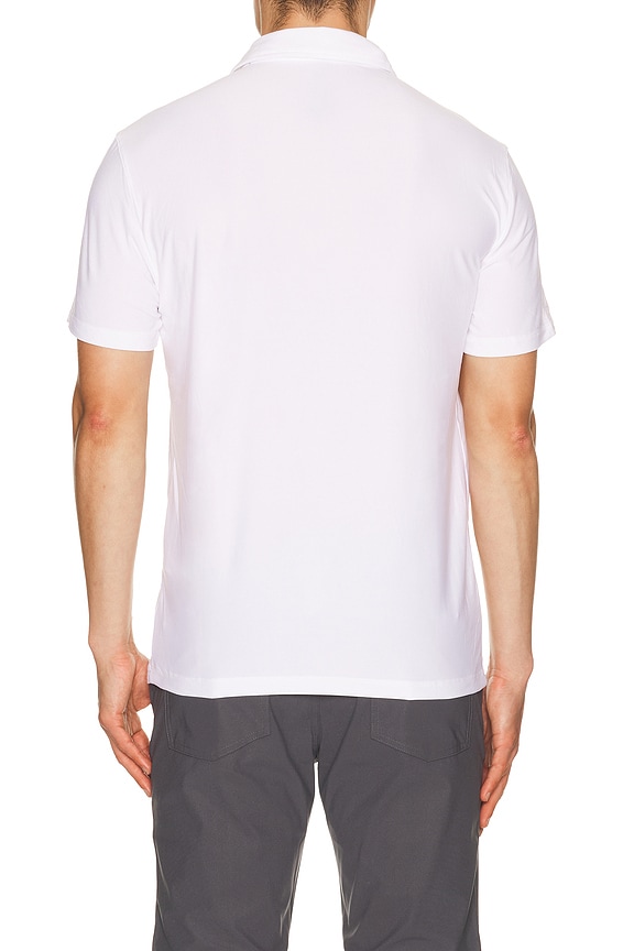view 2 of 4 Strato Tech Polo in White