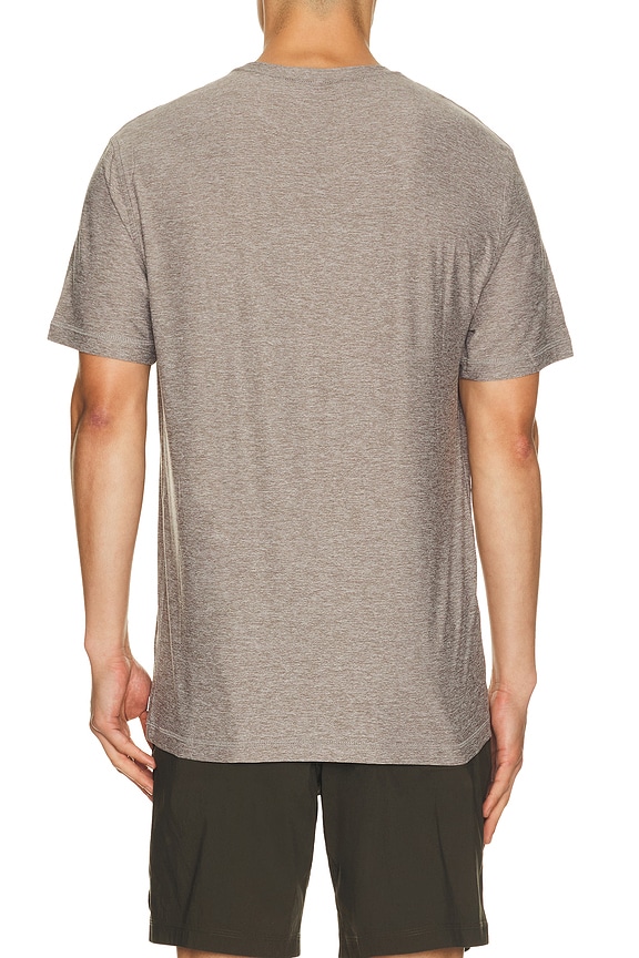 view 2 of 4 Strato Tech Tee in Heather Grey