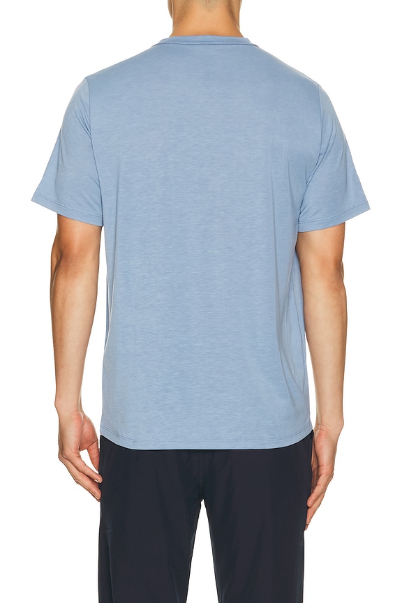 view 2 of 4 Current Tech Tee in Isle Blue
