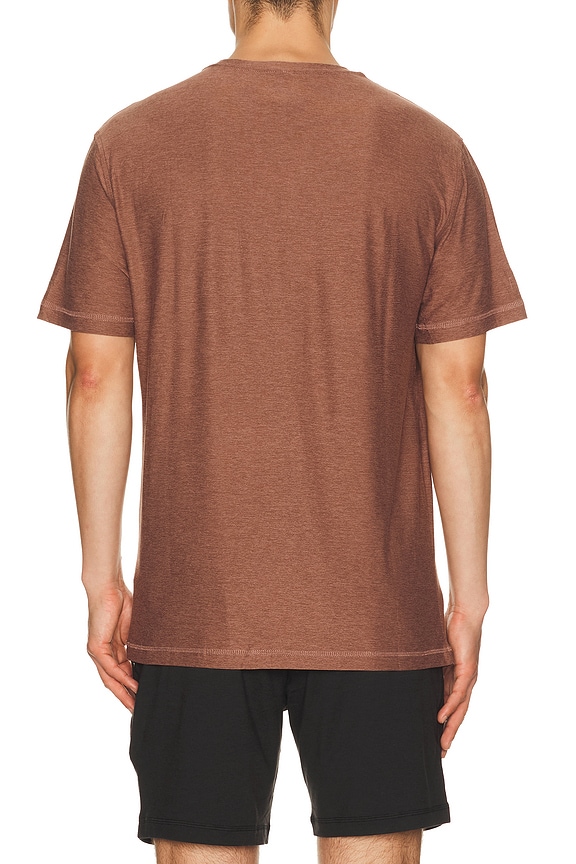 view 2 of 4 Strato Tech Tee in Sable Heather
