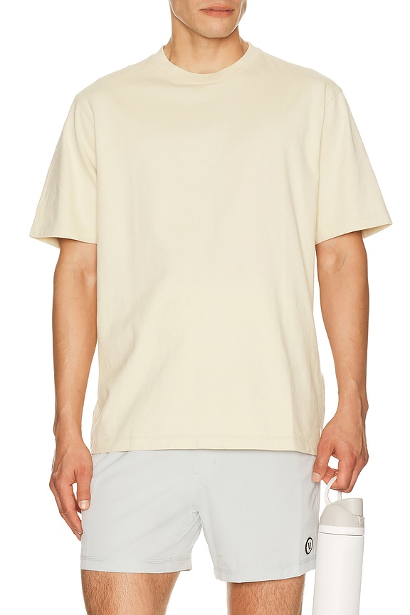 view 1 of 4 Heavyweight Relaxed Tee in Sandstone