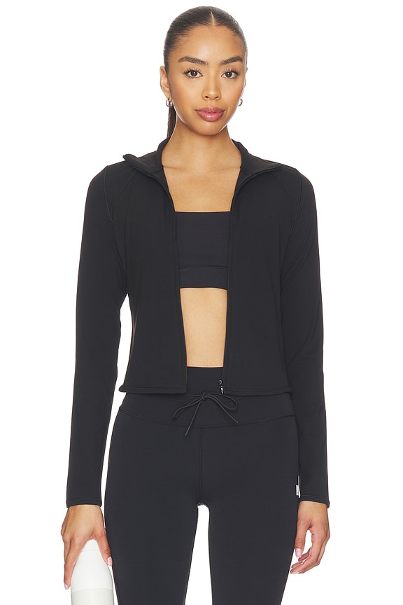view 1 of 5 All The Feels Full Zip in Black