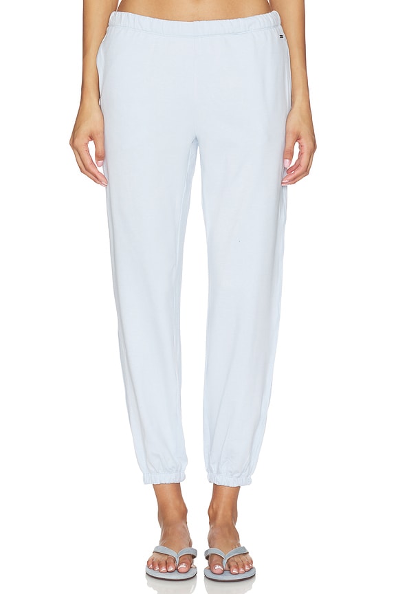 view 1 of 6 PANTALON SWEAT HALO MODERN in Soft Sky Heather