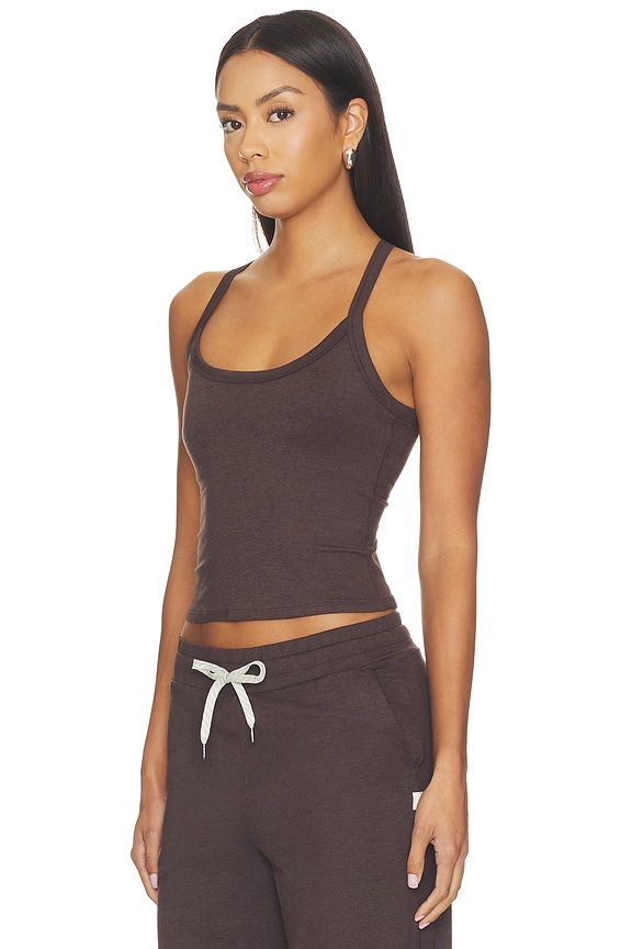 view 2 of 4 TOP TANK CON ESPALDA CRUZADA HALO  in Java Heather