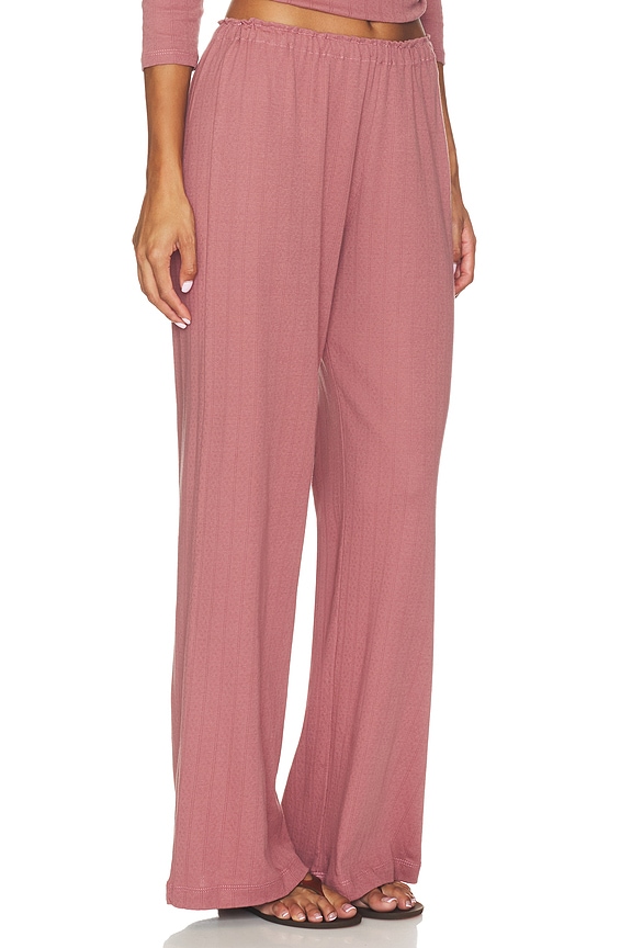view 2 of 6 PANTALÓN CALADO HILDA  in Petal