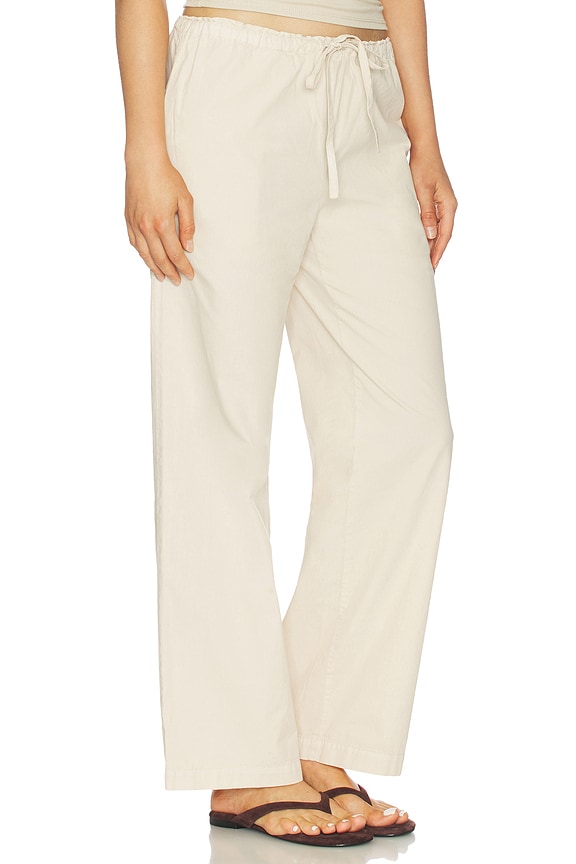 view 2 of 6 PANTALÓN DE POPELINA SIENA in Dune