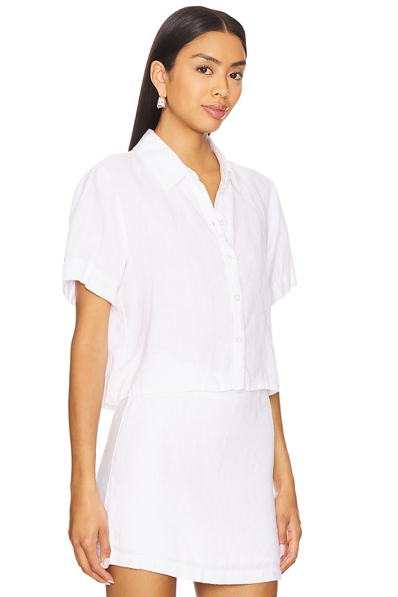 view 2 of 4 CAMISA ANAIS in White