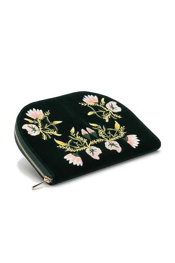 view 2 of 6 Zoe Portfolio in Forest Green