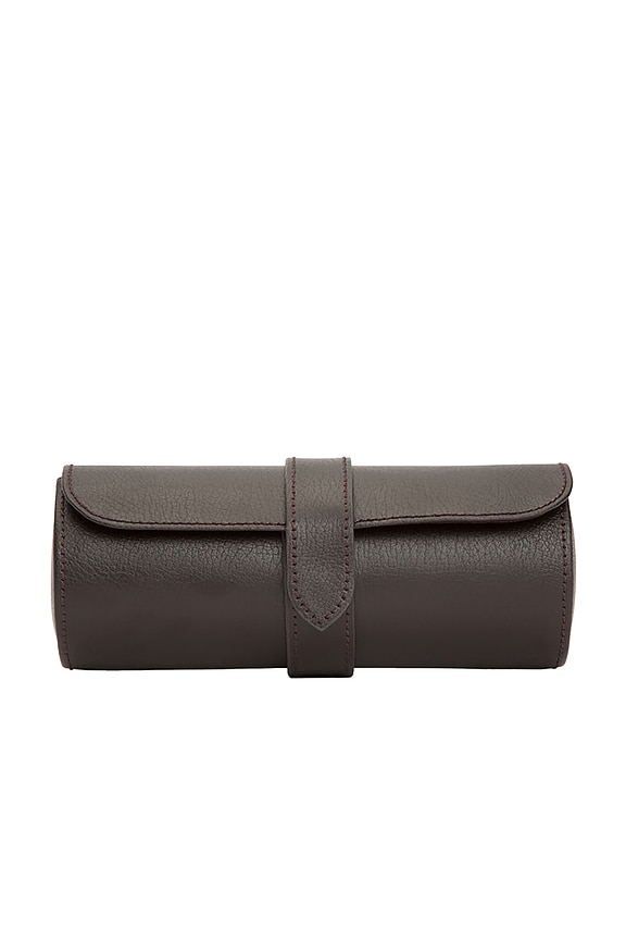 view 1 of 6 Blake Watch Roll with Capsule in Brown