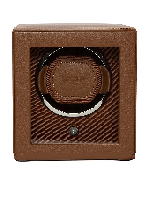 view 1 of 5 CARGADOR DE RELOJES CUB in Cognac