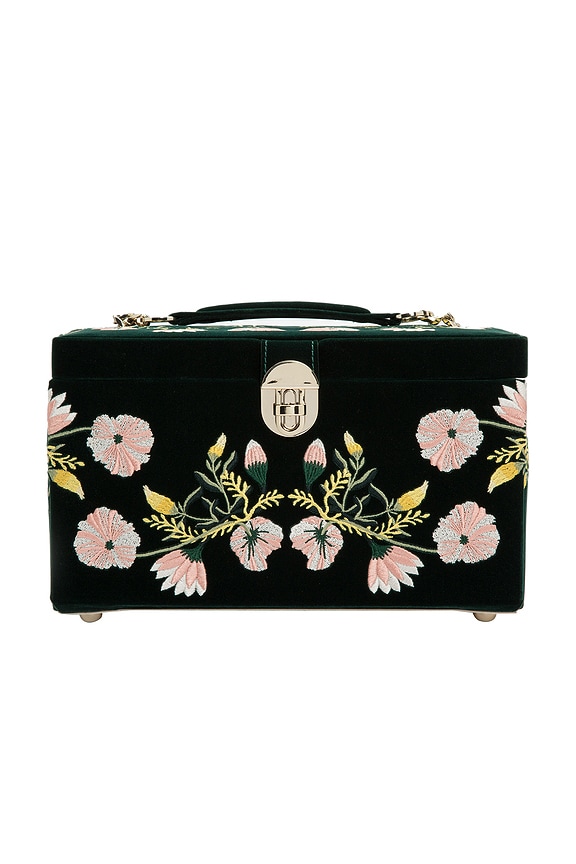 view 1 of 5 BOÎTE À BIJOUX ZOE in Forest Green