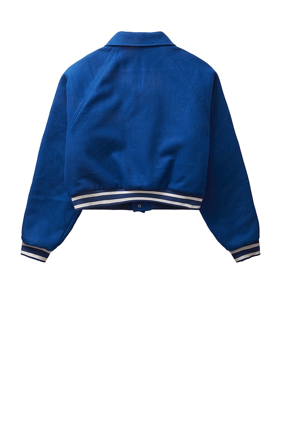 view 2 of 7 Univarsity Jacket in Blue